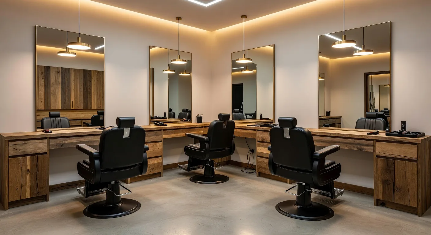 Barber Cut Shop インテリア